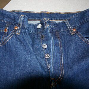 Levi Strauss 501 Jeans, button front